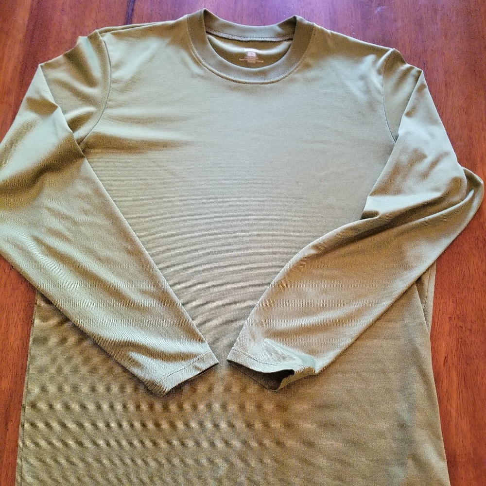 Mens Long Sleeve Climate Dry Shirt
